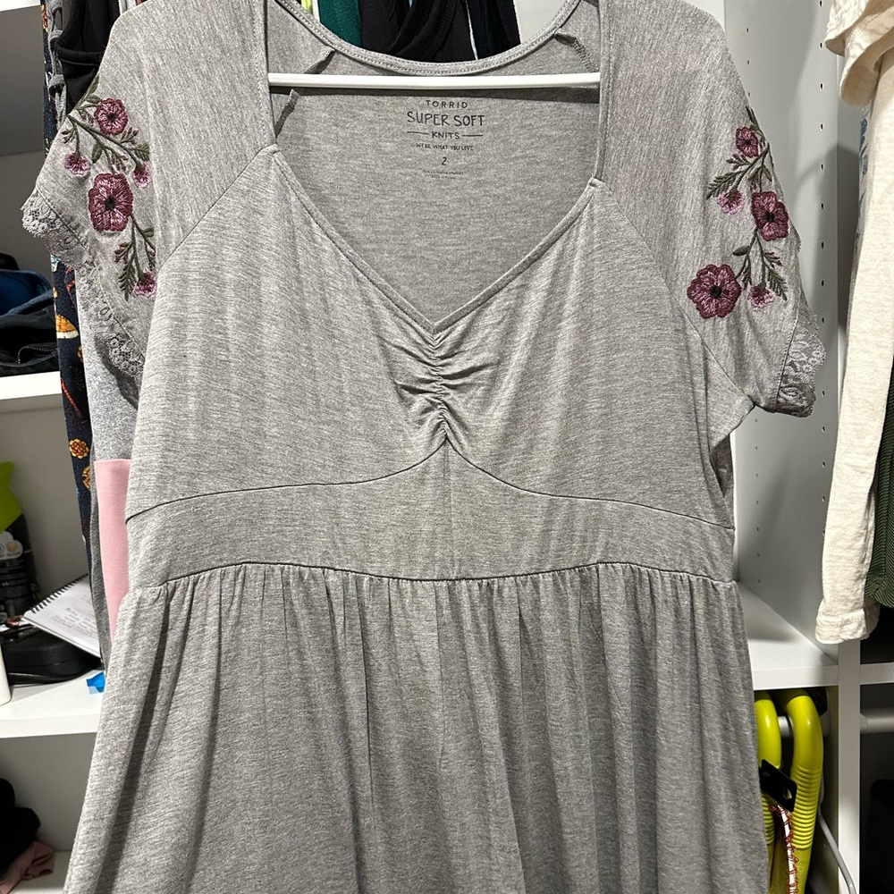 Torrid babydoll top